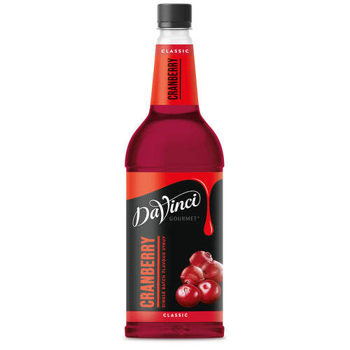 Classic Cranberry Syrup bottle by DaVinci Gourmet