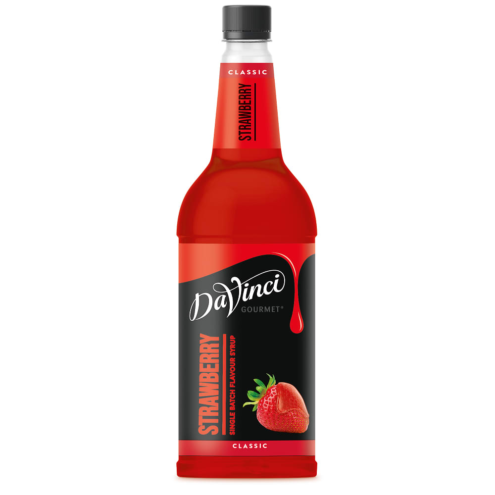Classic Strawberry Syrup bottle by DaVinci Gourmet