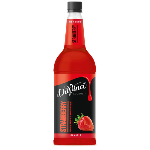 Classic Strawberry Syrup bottle by DaVinci Gourmet