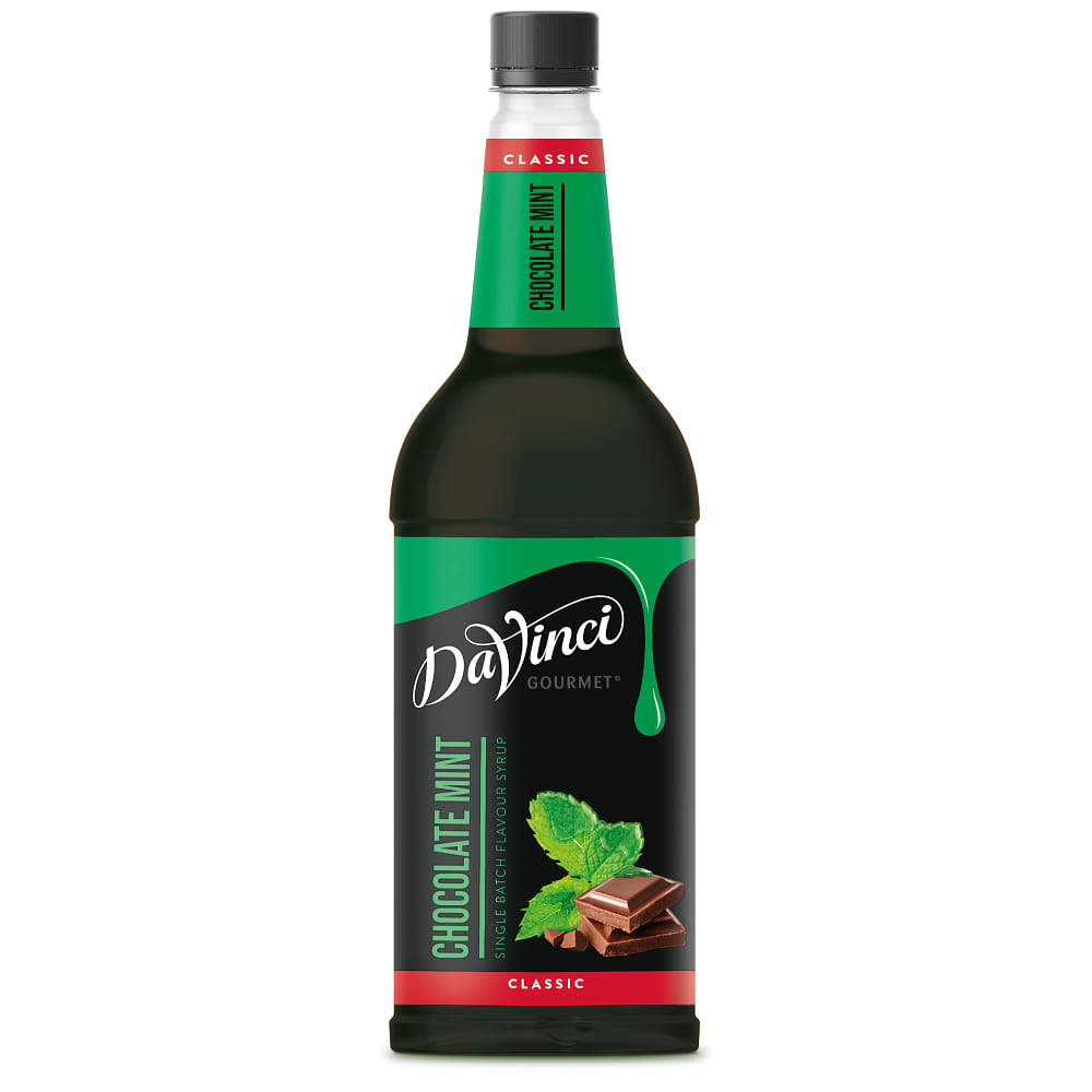 Classic Chocolate Mint Syrup bottle by DaVinci Gourmet