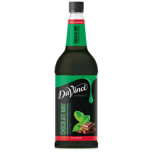 Classic Chocolate Mint Syrup bottle by DaVinci Gourmet