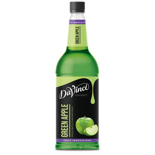 Fruit Innovations Green Apple Syrup bottle by DaVinci Gourmet