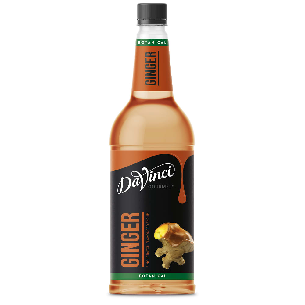 Botanical Ginger Syrup bottle by DaVinci Gourmet