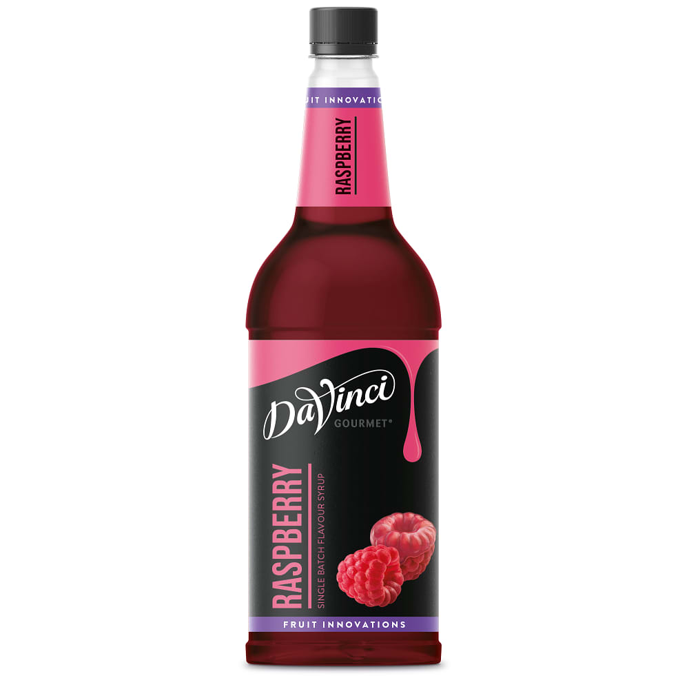 Fruit Innovations Raspberry Syrup bottle by DaVinci Gourmet