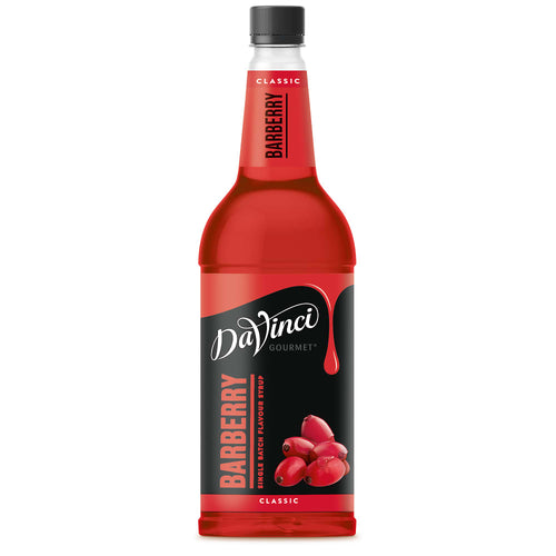 Classic Barberry Syrup bottle by DaVinci Gourmet