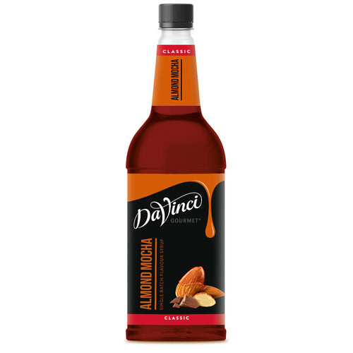 Classic Almond Mocha Syrup bottle by DaVinci Gourmet