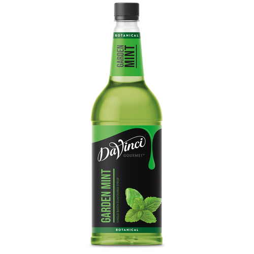 Botanical Garden Mint Syrup bottle by DaVinci Gourmet