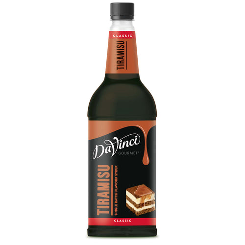 Classic Tiramisu Syrup bottle by DaVinci Gourmet