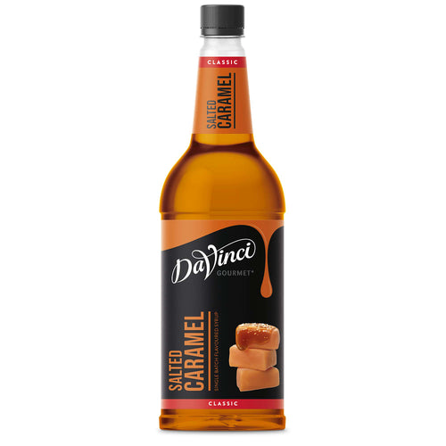 Classic Salted Caramel Syrup bottle by DaVinci Gourmet 