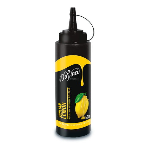 Sicilian Lemon Drizzle bottle by DaVinci Gourmet 