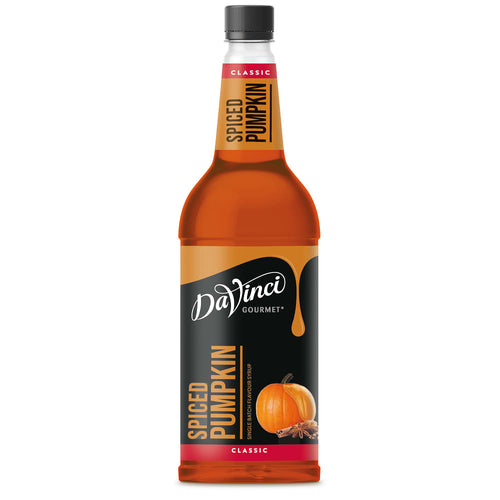 Classic Spiced Pumpkin Syrup bottle by DaVinci Gourmet
