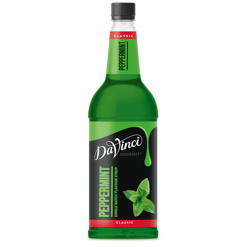 Classic Peppermint Syrup bottle by DaVinci Gourmet 