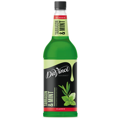 Classic Tarragon & Mint Syrup bottle by DaVinci Gourmet 