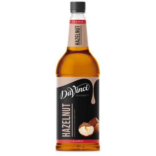 Classic Hazelnut Syrup bottle by DaVinci Gourmet 