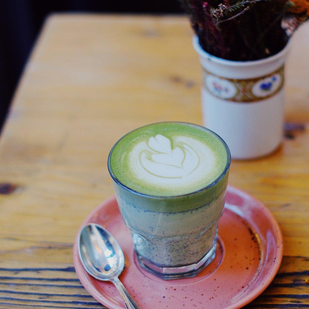 Turkish Hazelnut Matcha recipe